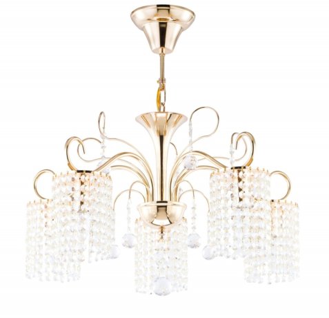 Подвесная люстра Freya Leona FR1127-PL-05-G