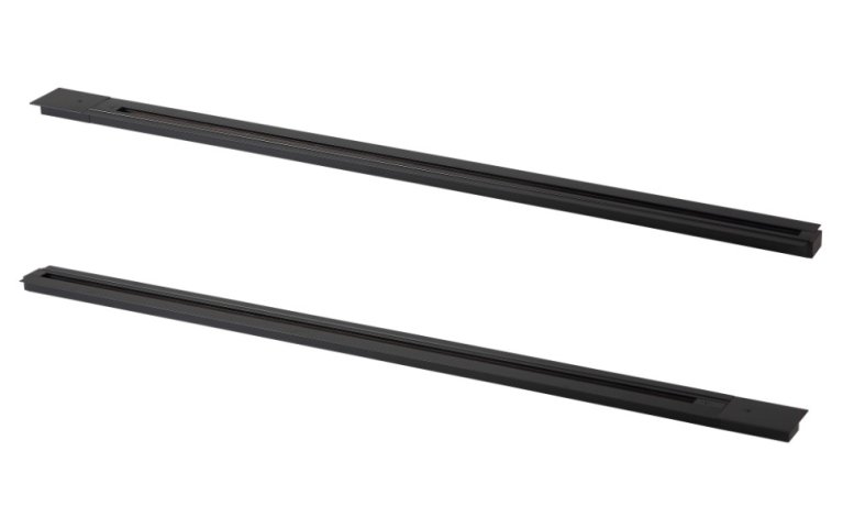 2м. Однофазный встраиваемый шинопровод Crystal Lux CLT 0.121 01 L2000 BL