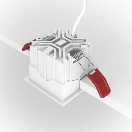 Встраиваемый светильник Maytoni Alfa LED DL043-01-10W4K-SQ-WB