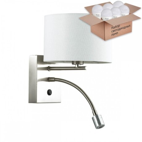 Бра с лампочкой Lumion Nikki 3745/1A+Lamps E14 P45