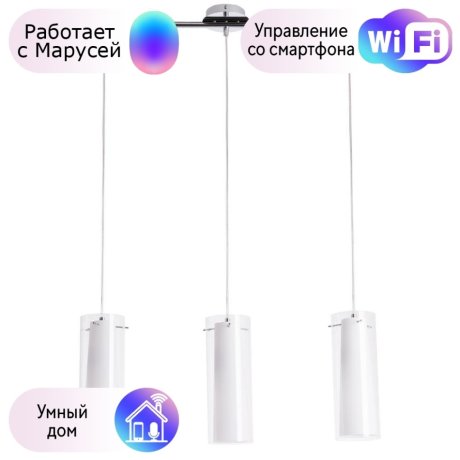 Подвесной светильник Arte Lamp Aries с поддержкой Маруся A8983SP-3CC-М