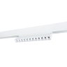 Трековый светильник 12W 4000К для магнитного шинопровода Arte Lamp Linea A4668PL-1WH