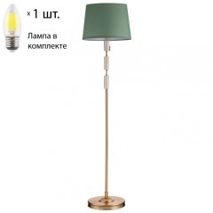 Торшер с лампочкой Odeon Light London 4887/1F+Lamps Е27 Свеча
