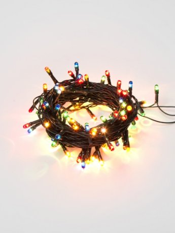 Светодиодная гирлянда (UL-00002389) Uniel 220V разноцветный UDL-S0500-050/DGA Multi IP20 Mini