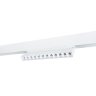 Трековый светильник 12W 3000К для магнитного шинопровода Arte Lamp Linea A4678PL-1WH