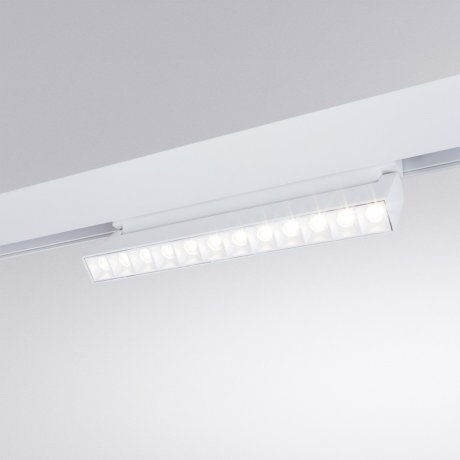 Трековый светильник 12W 3000К для магнитного шинопровода Arte Lamp Linea A4678PL-1WH