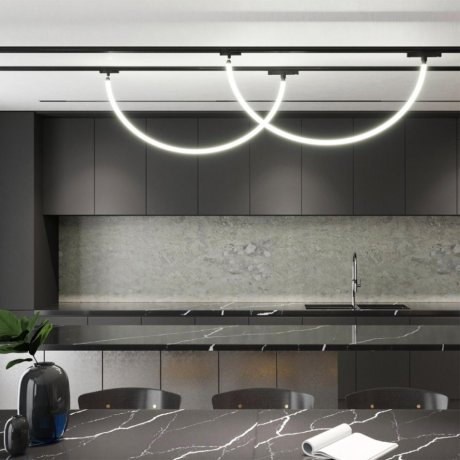 Адаптер/держатель для однофазного двухжильного трека без токопровода для светильников 359128-359133 Novotech RAMO 359134