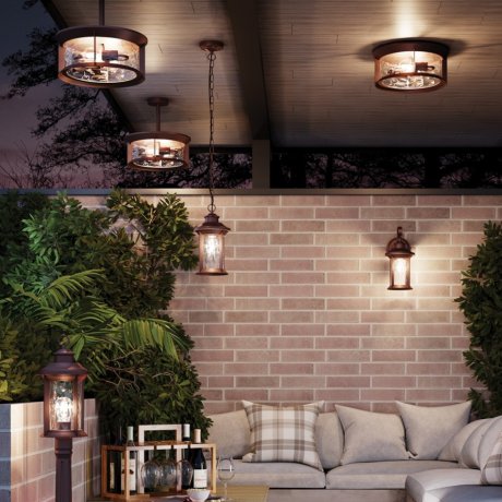 Уличный подвесной светильник Mavret Odeon Light 4961/1