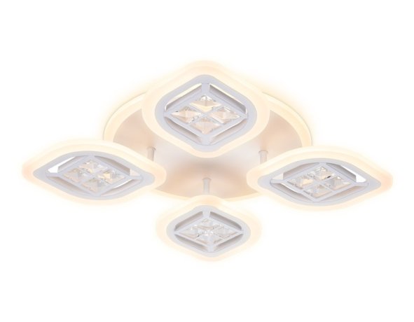 Потолочная светодиодная люстра с пультом д/у Ambrella light Ice FA280