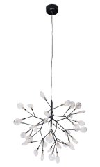 Подвесная люстра Crystal Lux Evita SP36 BLACK/TRANSPARENT (1690/236)