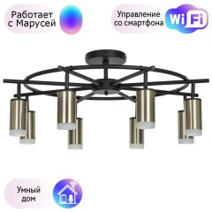 LR7183180 Потолочная люстра Rullo Lightstar с поддержкой Маруся (комплект из 571718+214431-8+202430-8)