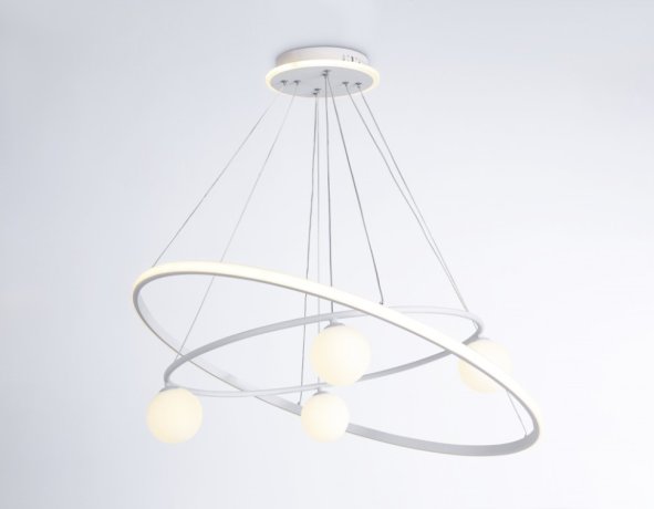 Подвесная диммируемая люстра с пультом ДУ Ambrella light COMFORT FL66326