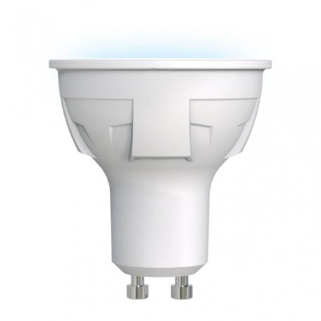 Светодиодная лампа GU10 6W 4000K (белый) Uniel LED-JCDR 6W-NW-GU10-FR PLP01WH (UL-00002421)