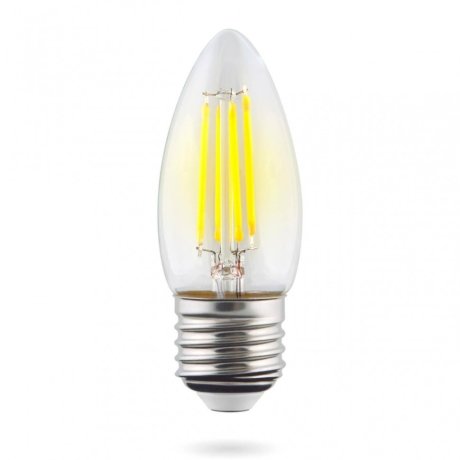 Филаментная светодиодная лампа E27 6W 4000К (белый) Crystal Voltega 7029