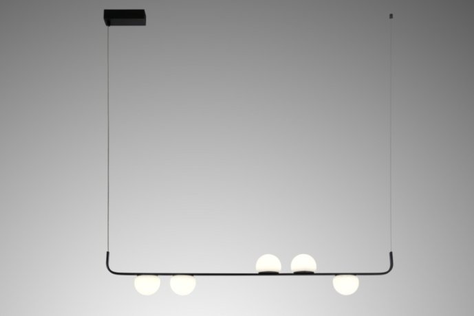 Подвесной светильник с пультом ДУ Arte Lamp Poplar A2174SP-5BK