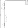 Подвесной светильник с пультом ДУ Arte Lamp Poplar A2174SP-5BK