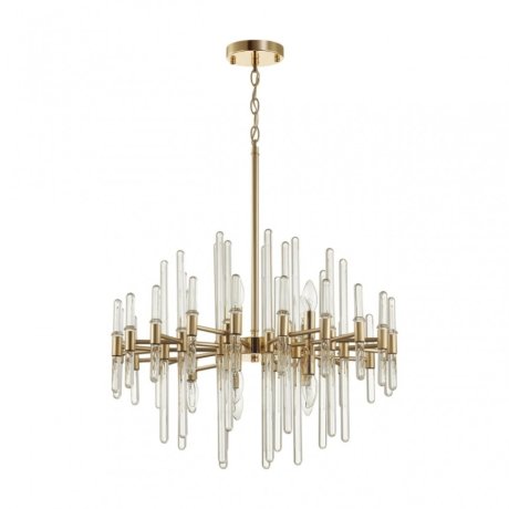 Подвесная люстра с лампочками Odeon Light Stika 4988/10+Lamps E14 Свеча