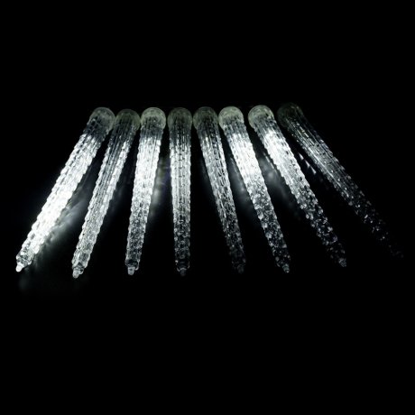 2,1м. Электрогирлянда-конструктор ''Сосульки тающие'' 6 шт (холодный) IP44 Vegas 55111