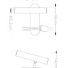 Бра Arte Lamp Albert A2173AP-1PB