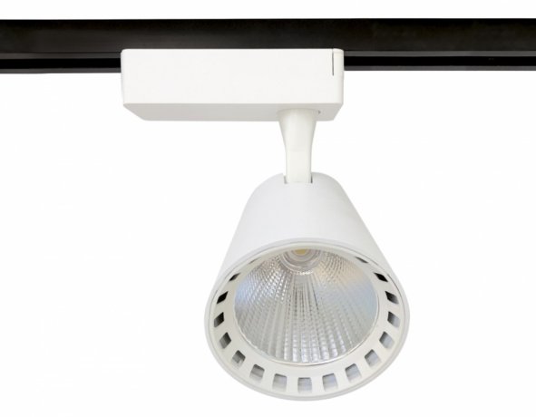 Однофазный LED светильник 15W 4200К для трека Ambrella light Track System GL5974 WH