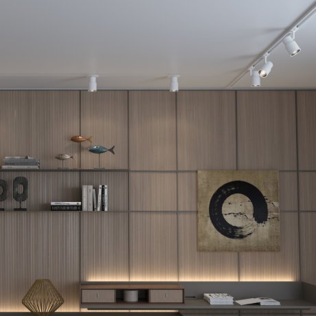 Однофазный светильник для трека Molo Novotech 370927