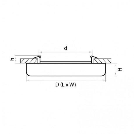 Встраиваемый светодиодный светильник Zocco Lightstar 221182