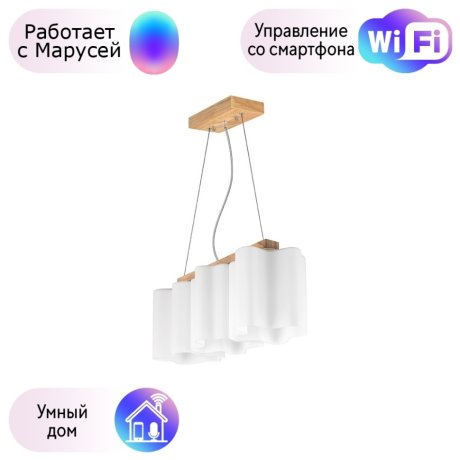 802135 Подвесной светильник Lightstar с поддержкой Маруся Nubi Legno