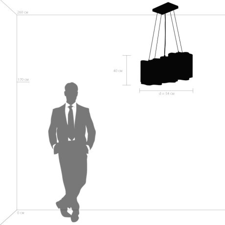 802135 Подвесной светильник Lightstar с поддержкой Маруся Nubi Legno