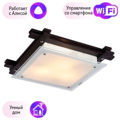 Настенно-потолочный светильник Arte Lamp Archimede с поддержкой Алиса A6462PL-3CK-A