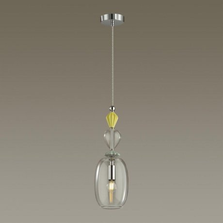 Подвесной светильник Odeon Light Bizet с лампочкой 4893/1B+Lamps E14 P45