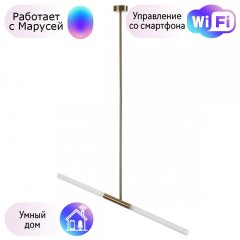 Люстра на штанге Odeon Light Soho с поддержкой Маруся 4306/2-М