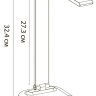 Офисная настольная лампа Arte Lamp London A5124LT-1WH