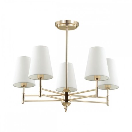 Подвесная люстра с лампочками Lumion Doris 4436/5C+Lamps E14 Свеча