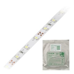 Светодиодная лента Volpe (UL-00004538) 4,8W/m 60LED/m 2835SMD теплый белый 5M ULS-Q320 2835-60LED/m-8mm-IP20-DC12V-4,8W/m-5M-3000K