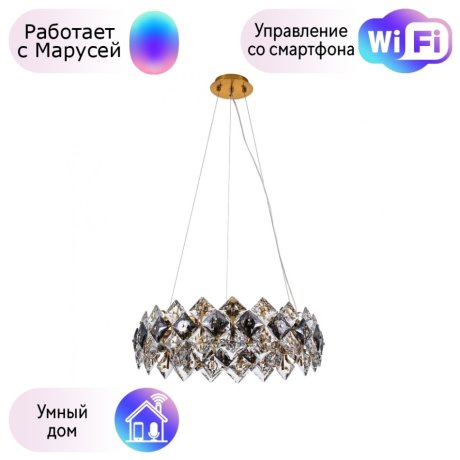 Подвесная люстра Divinare Rosalinda с поддержкой Маруся 7204/17 LM-8-М