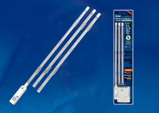 Мебельный светодиодный светильник (UL-00002889) Uniel ULM-F42-3W/4200K Sensor IP20 White