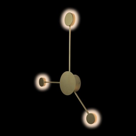 Настенный светодиодный светильник Loft It Rays 10059GD