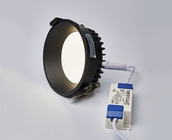 Встраиваемый светильник Italline IT06-6013 black 4000K