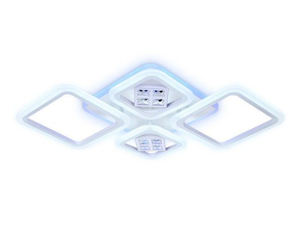 Потолочная светодиодная люстра с пультом д/у Ambrella light Ice FA286