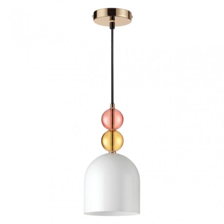 Подвесной светильник с лампочкой Lumion Gillian 4589/1A+Lamps E27 P45