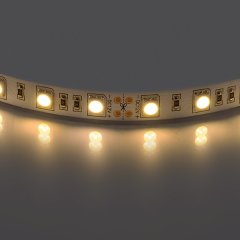 1м. Светодиодная лента теплого цвета 5050, 2700К, 14,4W, 12V, 60LED/m, IP20 Lightstar 400052