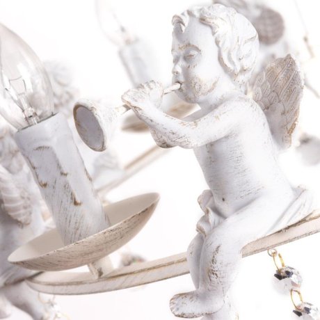 Подвесная люстра Arte Lamp Amur с поддержкой Маруся A1133SP-8WG-М