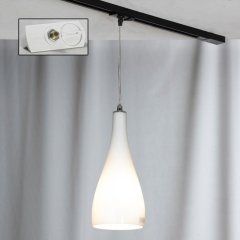 Однофазный светильник на подвесе для трека Lussole Loft Rimini LSF-1106-01-TAW
