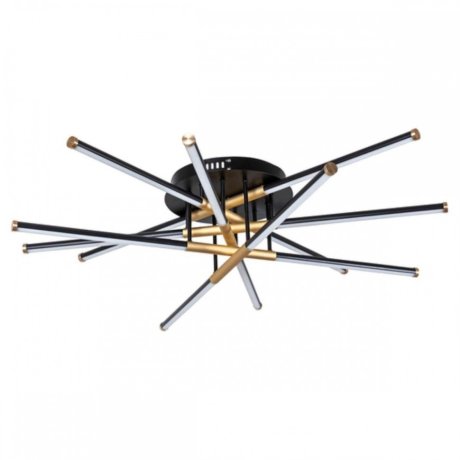 Потолочная светодиодная с пультом ДУ люстра Arte Lamp Fernando A2199PL-6BK