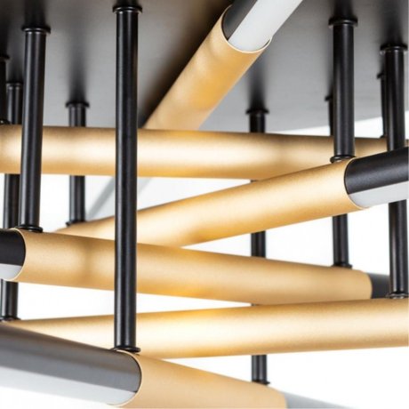 Потолочная светодиодная с пультом ДУ люстра Arte Lamp Fernando A2199PL-6BK