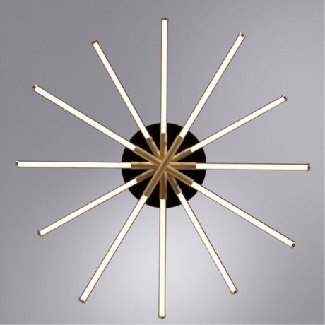 Потолочная светодиодная с пультом ДУ люстра Arte Lamp Fernando A2199PL-6BK