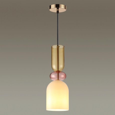 Подвесной светильник с лампочкой Lumion Gillian 4589/1+Lamps E27 P45